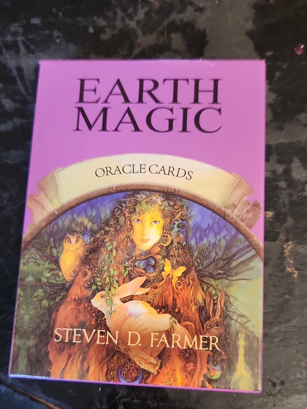 NWOT Earth Magic Oracle Cards - Pink Box